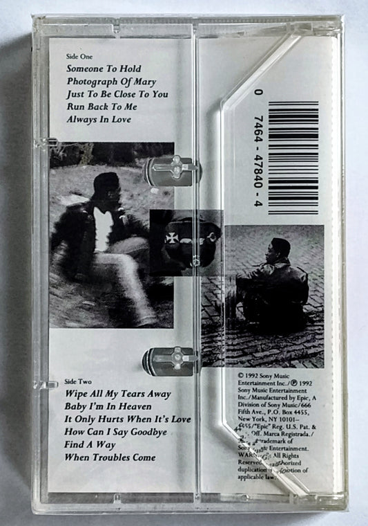 Trey Lorenz - “Trey Lorenz” - CASSETTE TAPE NM/M (Sealed; torn cellophane)