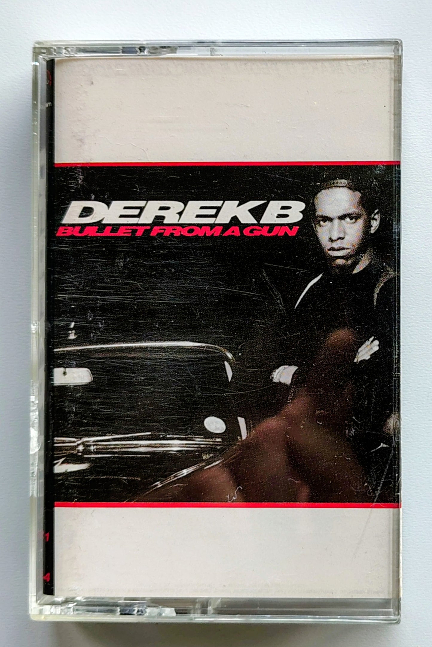 Derek B - “Bullet From A Gun” - CASSETTE TAPE (UK) VG+/VG+