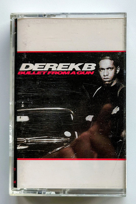 Derek B - “Bullet From A Gun” - CASSETTE TAPE (UK) VG+/VG+