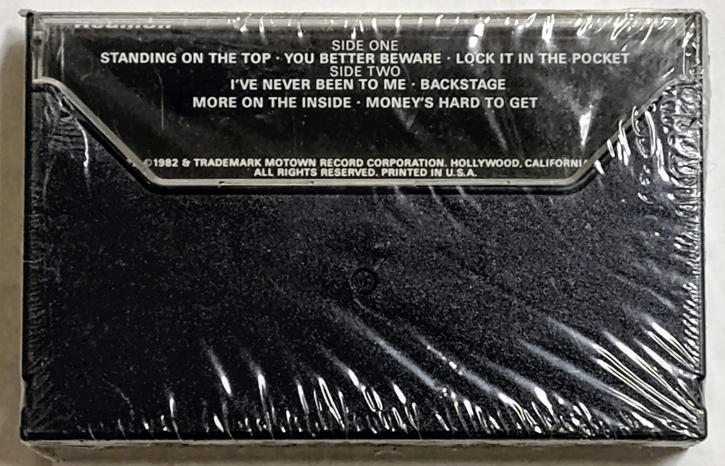 Temptations - “Reunion” - CASSETTE TAPE NM/M (Sealed; Large hole in cellophane)