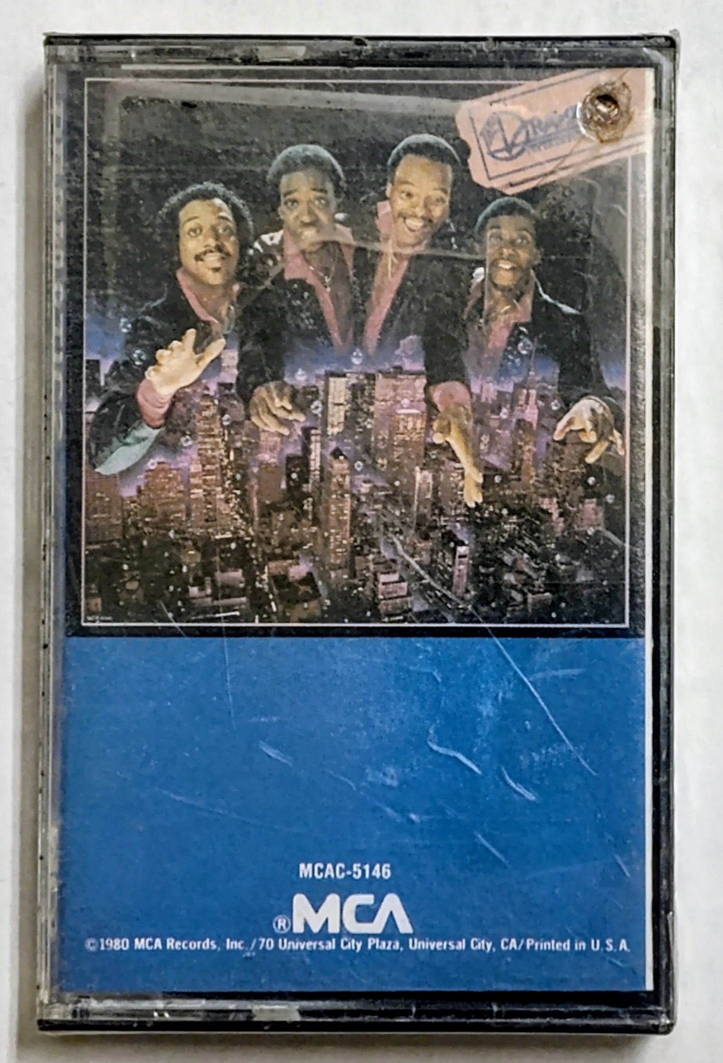 Dramatics - “The Dramatic Way” - CASSETTE TAPE VG/NM (Sealed; drill hole through cover)