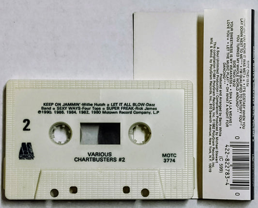 Barry White - “Greatest Hits Volume 2” - CASSETTE TAPE VG+/VG+