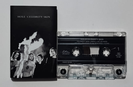 Hole - "Celebrity Skin" - CASSETTE TAPE (DOLBY HX PRO B NR) VG+/VG+