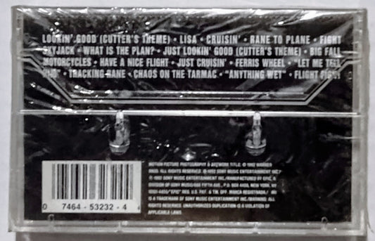 Stanley Clarke - “Passenger 57 Soundtrack” - CASSETTE TAPE NM/M (Sealed; shelf wear)