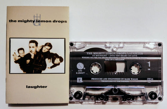 Mighty Lemon Drops, The - "Laughter" - CASSETTE TAPE (SR; DOLBY HX PRO NR B) VG+/VG+