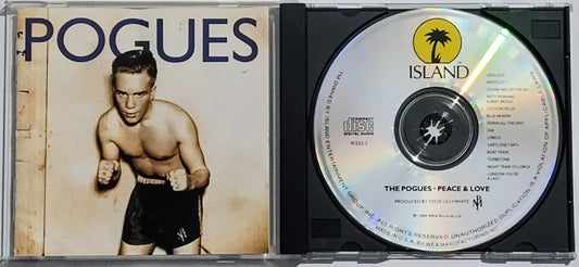 Pogues, The - “Peace And Love” - COMPACT DISC VG+/VG+