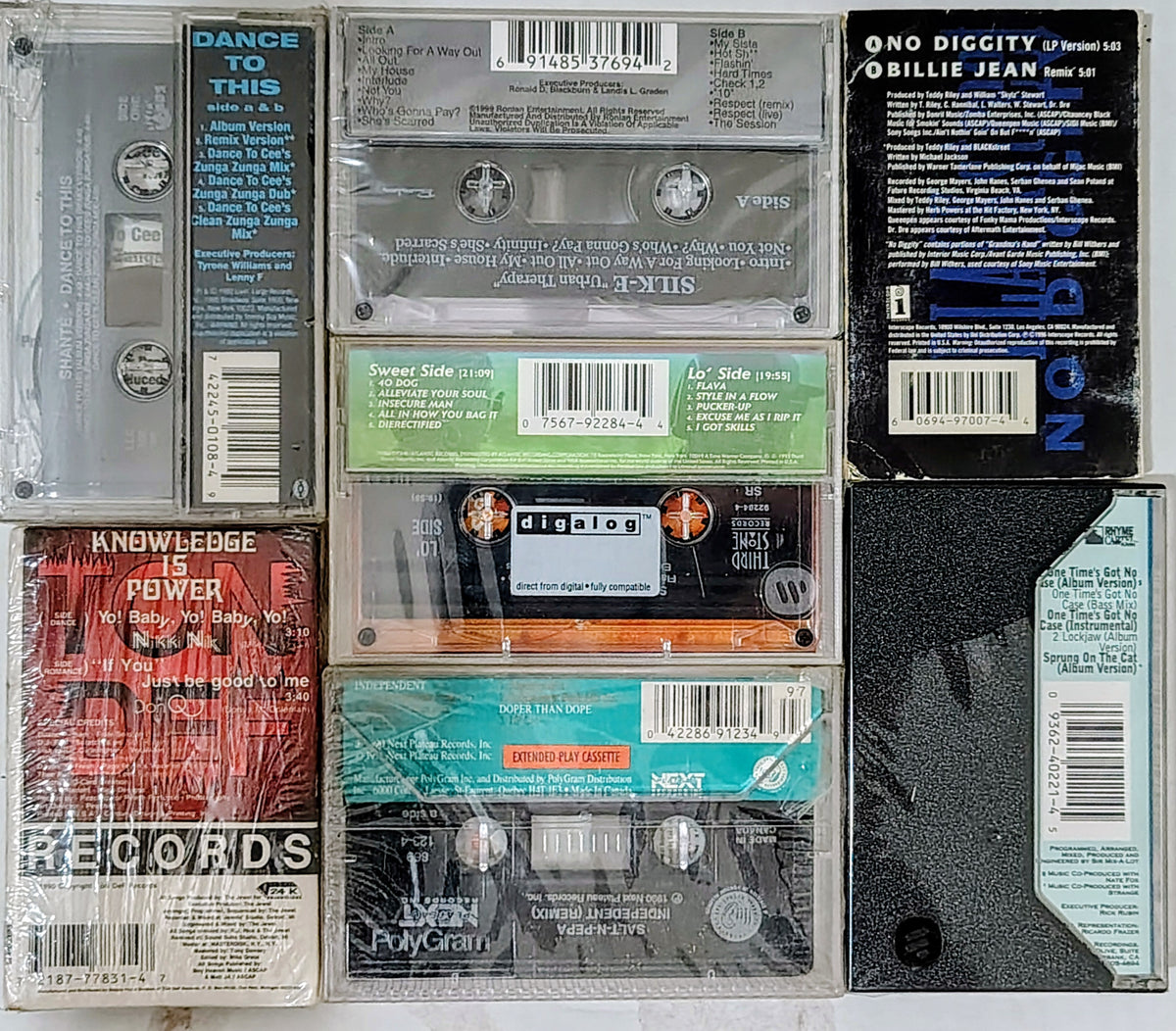 7-Tape Rap/R&B Mini Batch (Lot 1)