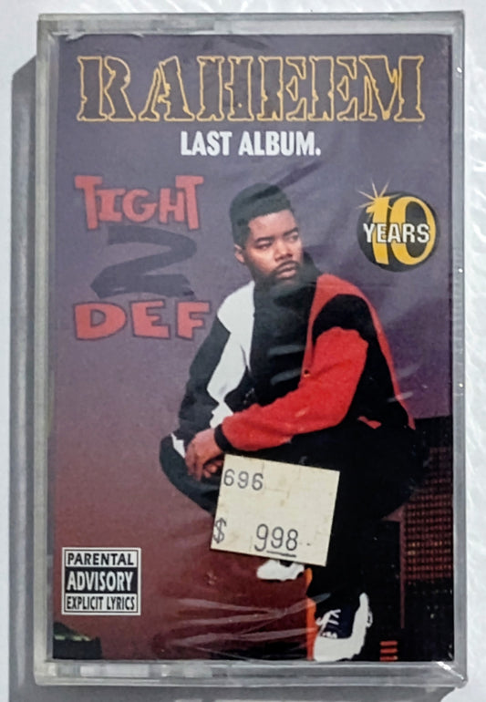 Raheem The Dream - “Tight 2 Def (Last Album)” - CASSETTE TAPE M/M (Sealed)