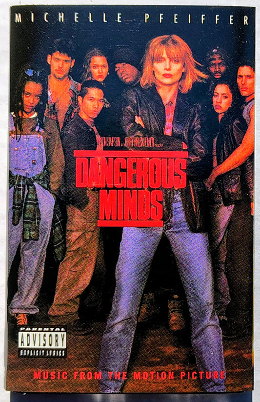 Various Artists - “Dangerous Minds Soundtrack” - CASSETTE TAPE VG+/VG+ (Version Not In Discogs Database)