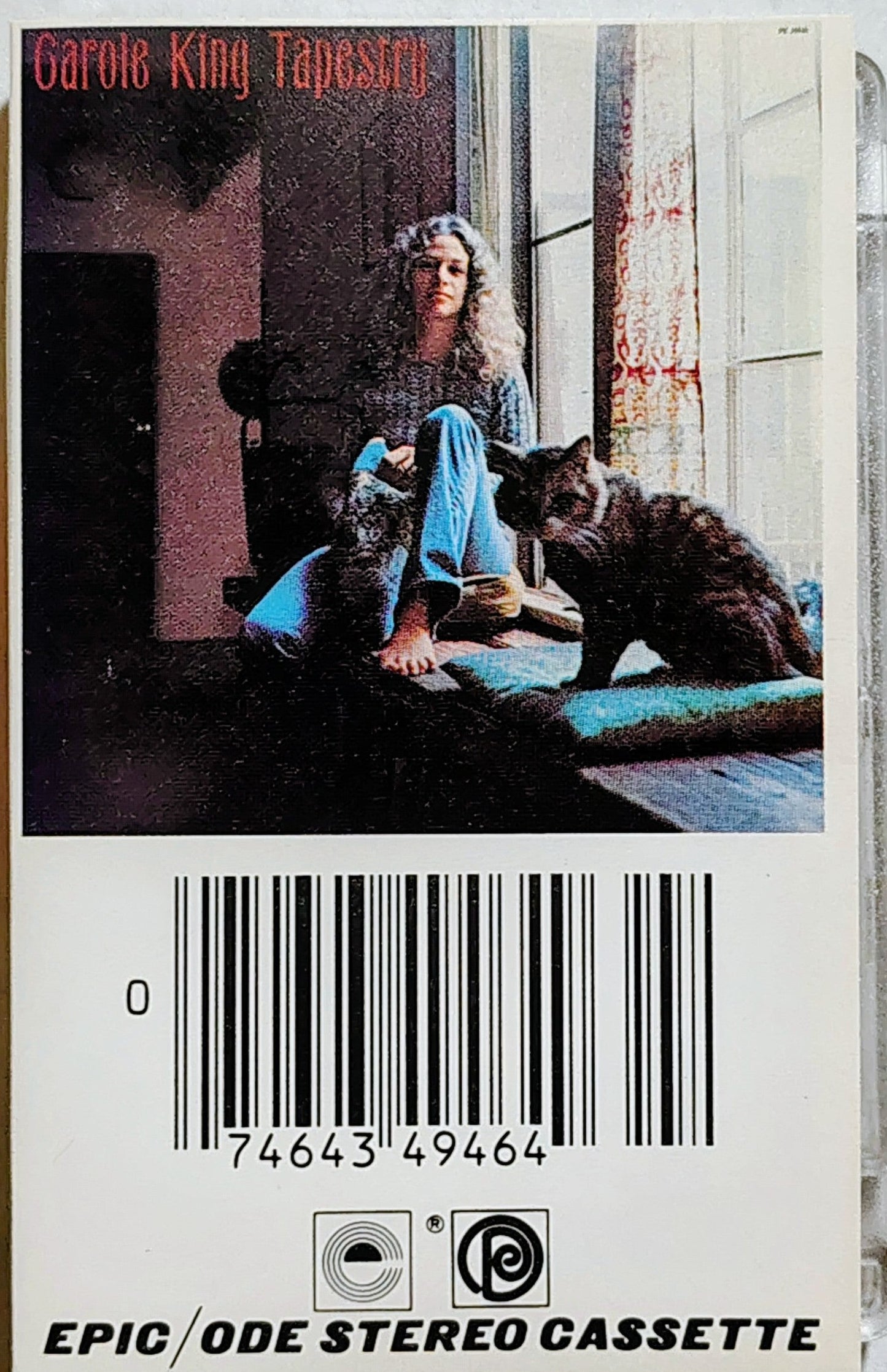 Carole King - “Tapestry” - CASSETTE TAPE VG+/VG+