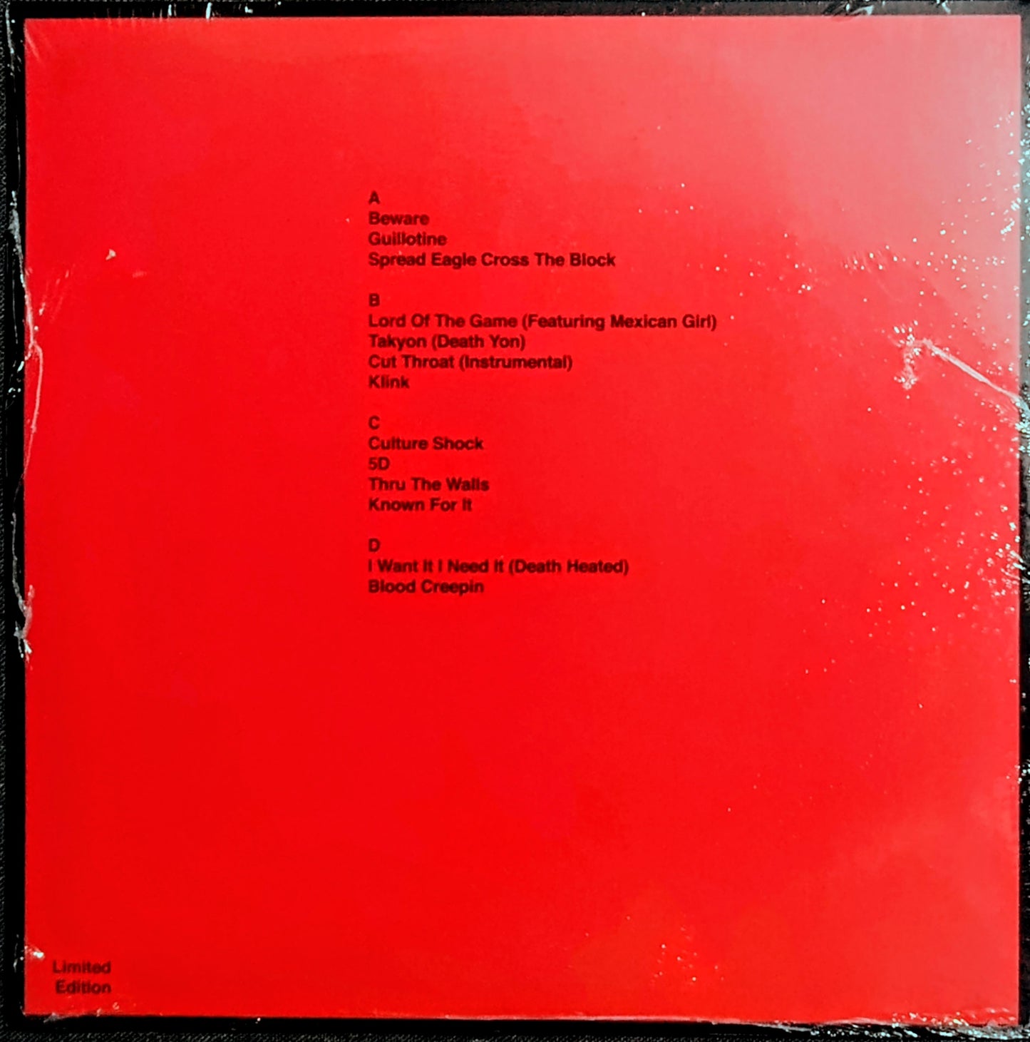 Death Grips - "Exmilitary" - VINYL RECORD ("Fan Club" Import) M/M (Sealed)