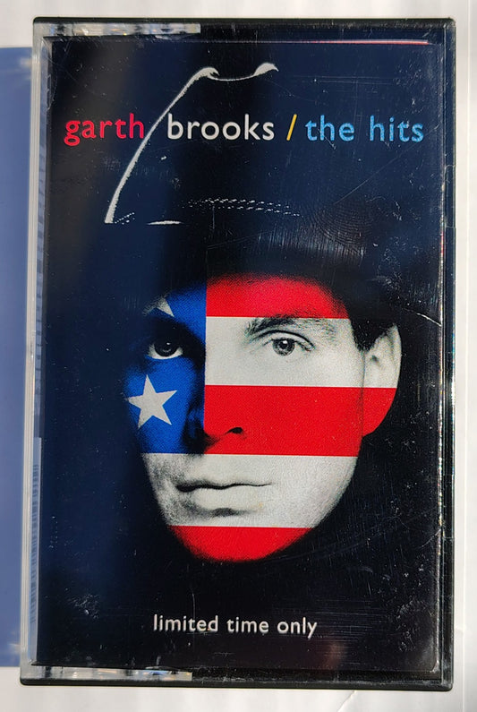 Garth Brooks - "The Hits" - CASSETTE TAPE VG+/VG+