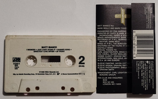 Matt Bianco - "Matt Bianco" - CASSETTE TAPE (SR; DOLBY) VG/G+