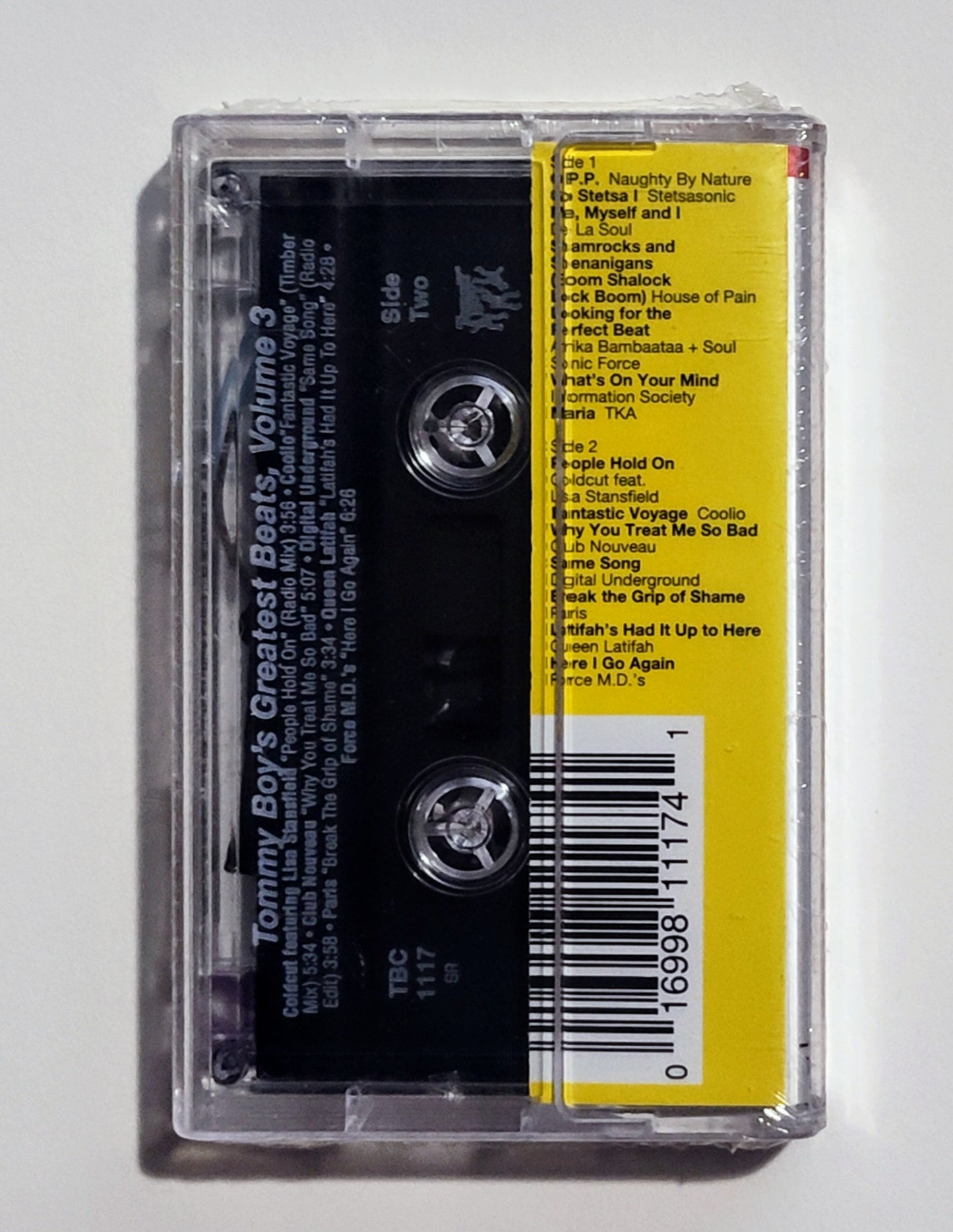 Various Artists - "Tommy Boy Records Greatest Beats Volume 3: The First 15 Years 1981-1996" - CASSETTE TAPE M/M (Sealed)
