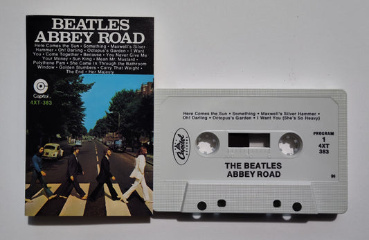 Beatles, The - "Abbey Road" - CASSETTE TAPE VG+/VG+