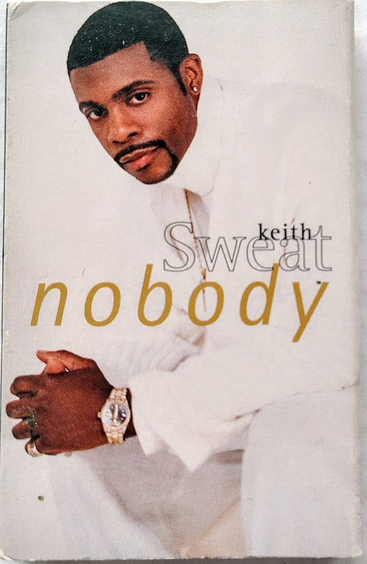 Keith Sweat - "Nobody" - CASSETTE TAPE (Single) VG+/VG