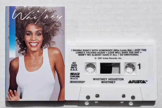 Whitney Houston - “Whitney” - CASSETTE TAPE VG/VG+