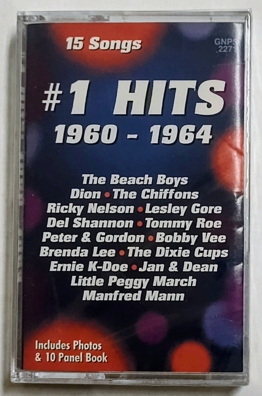 Various Artists - “#1 Hits 1960-1964” - CASSETTE TAPE M/M (Sealed)