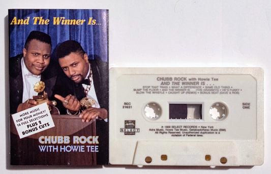 Chubb Rock With Howie Tee - "And The Winner Is..." - CASSETTE TAPE (DOLBY) VG+/VG