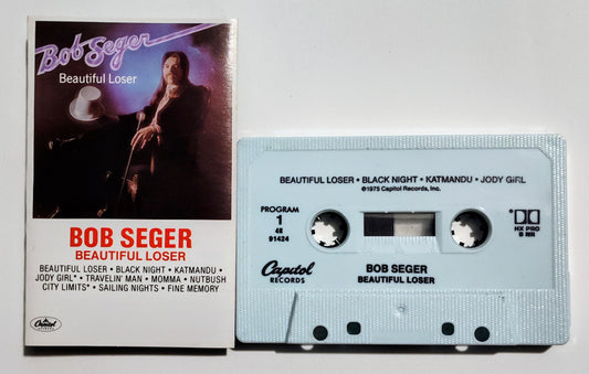 Bob Seger - "Beautiful Loser" - CASSETTE TAPE (DOLBY HX PRO B NR) VG+/VG+