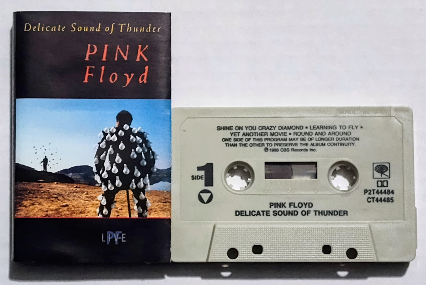 Pink Floyd - “Delicate Sound Of Thunder” - CASSETTE TAPE (2x) VG/VG+