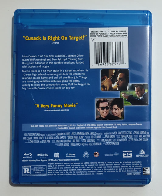 Grosse Pointe Blank - BLU-RAY NM/NM