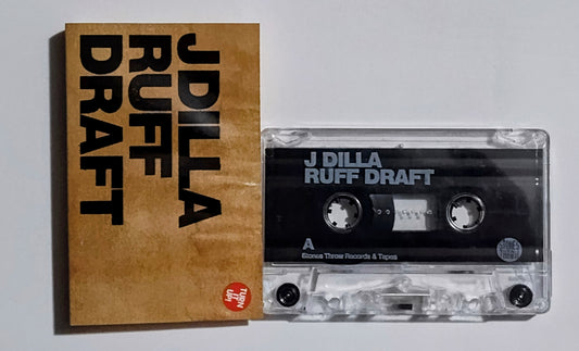 J Dilla - "Ruff Draft" - INDIE CASSETTE TAPE G+/VG+