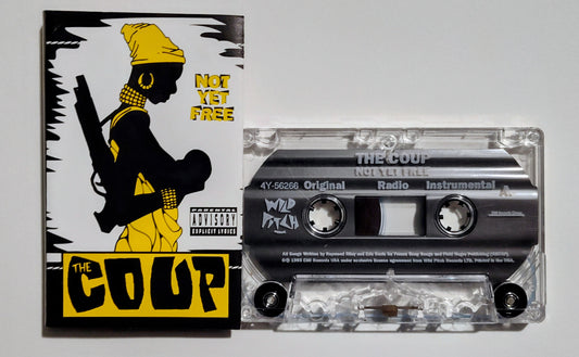 Coup, The - "Not Yet Free" - CASSETTE TAPE (Maxi) VG+/VG+