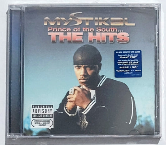 Mystikal - “Prince Of The South…The Hits” - COMPACT DISC M/M (Sealed with hype sticker)
