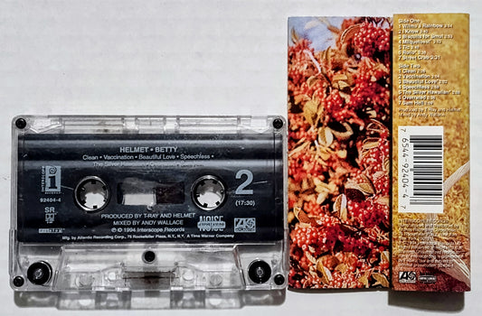 Helmet - “Betty” - CASSETTE TAPE VG+/G+