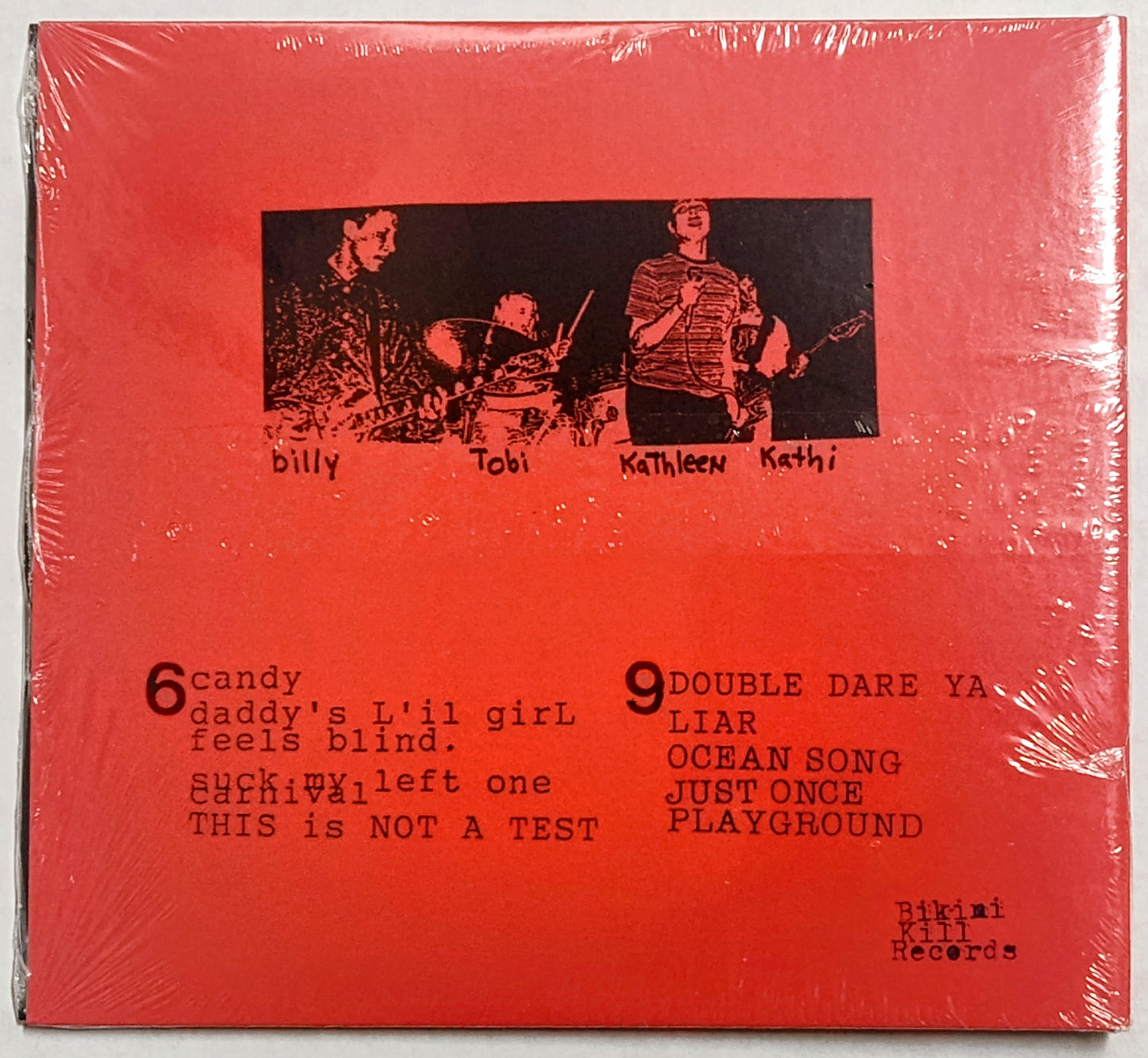 Bikini Kill - “Revolution Girl Style Now” - INDIE COMPACT DISC M/M (Sealed)