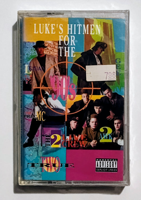 Various Artists - "Luke's Hitmen For The 90's Compilation" - CASSETTE TAPE (DOLBY) M/M (Sealed)