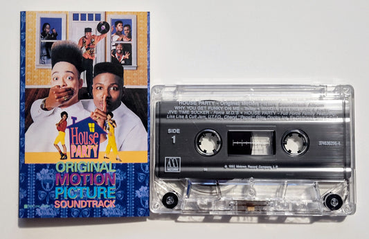 Various Artists - "House Party Soundtrack" - CASSETTE TAPE VG+/VG+