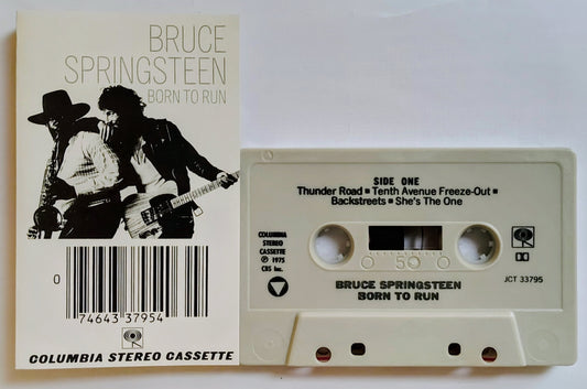Bruce Springsteen - “Born To Run” - CASSETTE TAPE VG+/VG+