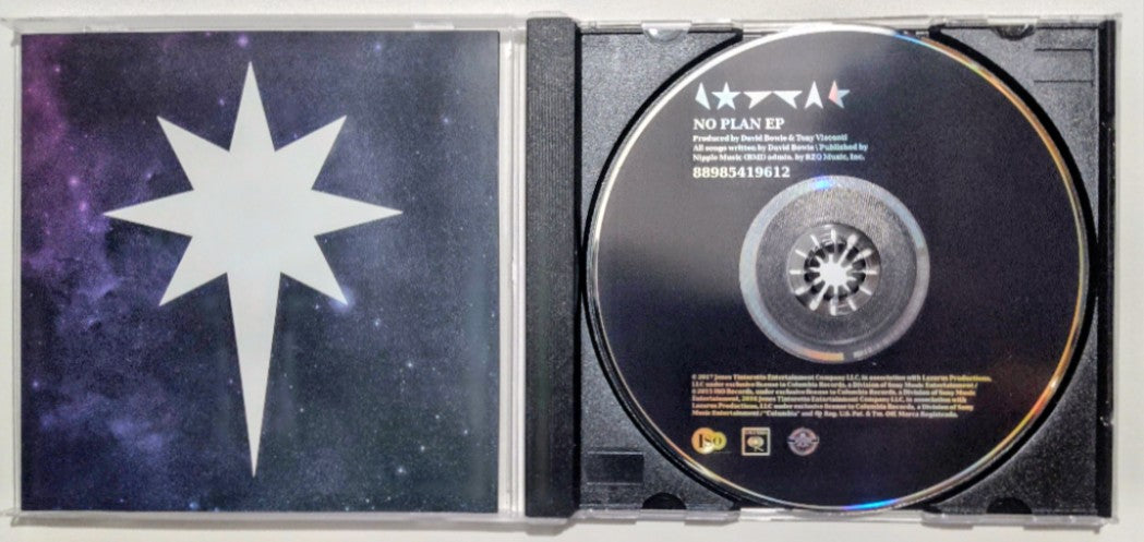 David Bowie - "No Plan EP" - COMPACT DISC VG+/VG+