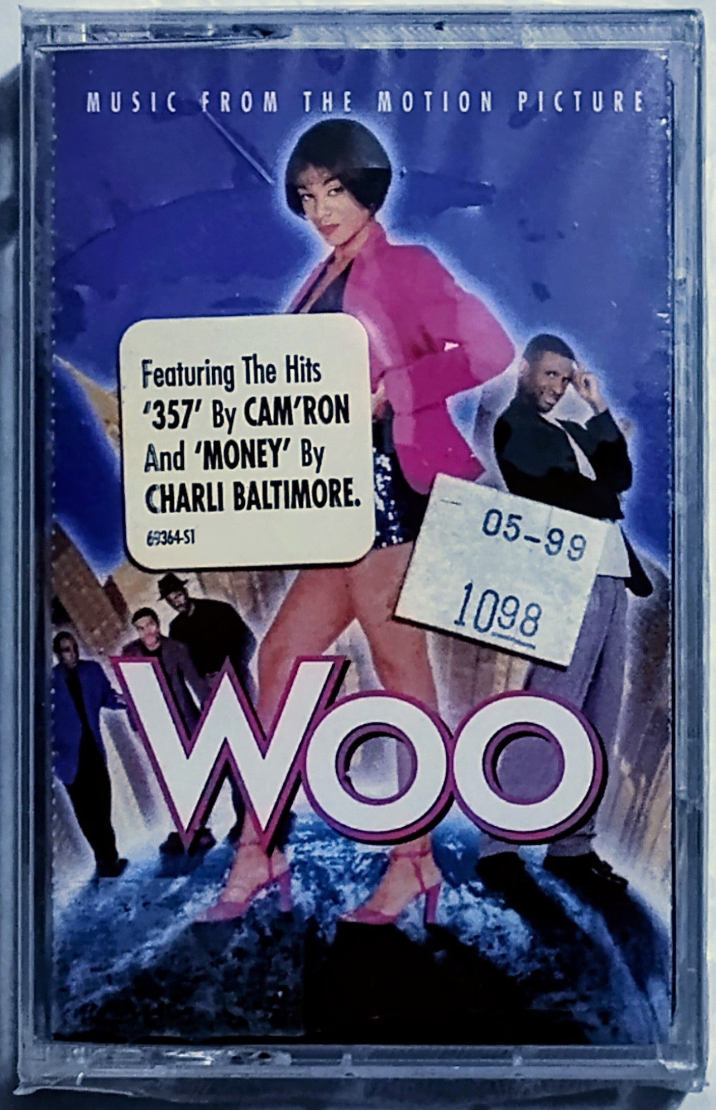 Various Artists - “Woo Soundtrack” - CASSETTE TAPE NM/M (Sealed with small holes in cellophane)