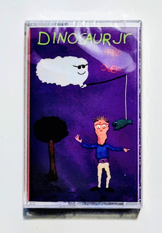 Dinosaur Jr - "Hand It Over (Radiation Records Reissue)" - CASSETTE TAPE (Translucent shell, red label) M/M (Sealed)