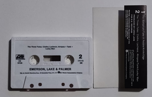 Emerson, Lake & Palmer - "Emerson Lake & Palmer" - CASSETTE TAPE VG+/VG+