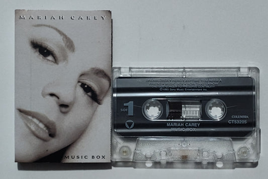 Mariah Carey - "Music Box" - CASSETTE TAPE VG+/VG+