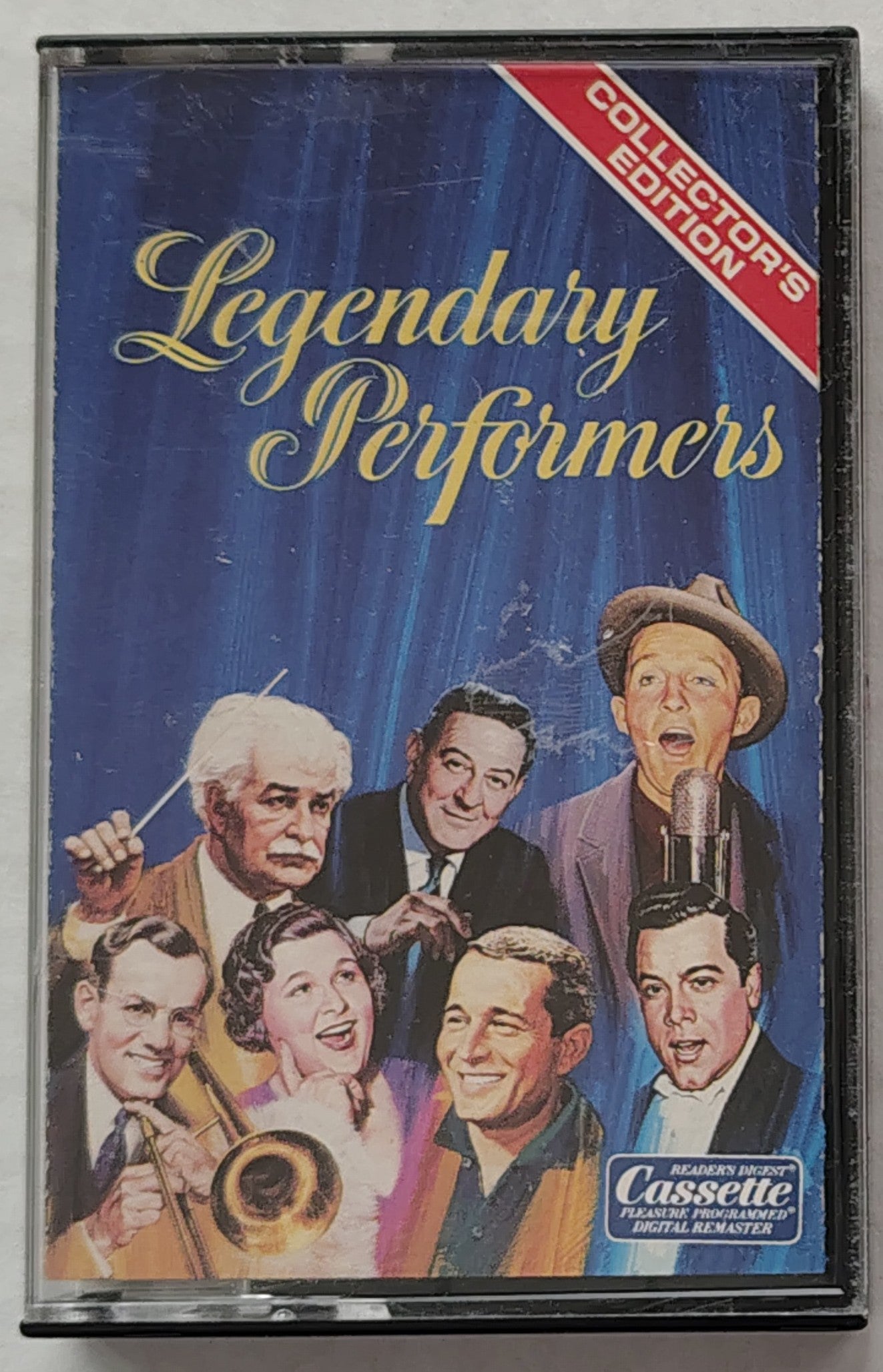 Various Artists - "Legendary Performers" - CASSETTE TAPE (2x) VG+/VG+