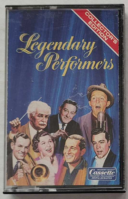 Various Artists - "Legendary Performers" - CASSETTE TAPE (2x) VG+/VG+