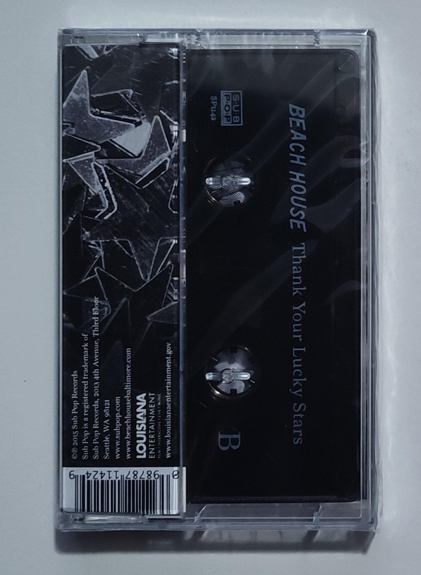 Beach House - "Thank Your Lucky Stars" - INDIE CASSETTE TAPE (Smoke shell) M/M (Sealed)