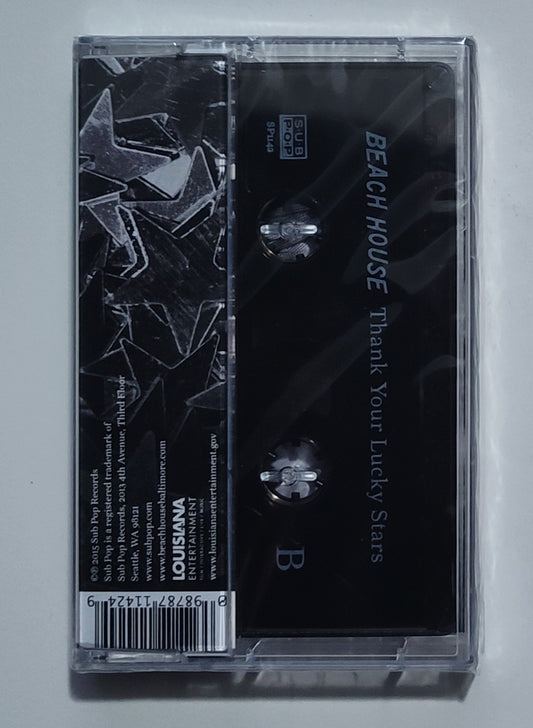 Beach House - "Thank Your Lucky Stars" - INDIE CASSETTE TAPE (Smoke shell) M/M (Sealed)