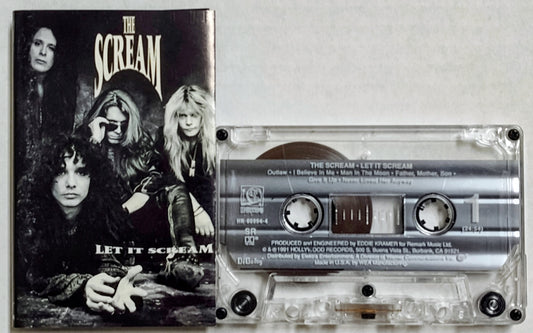 Scream, The - “Let It Scream” - CASSETTE TAPE VG/VG