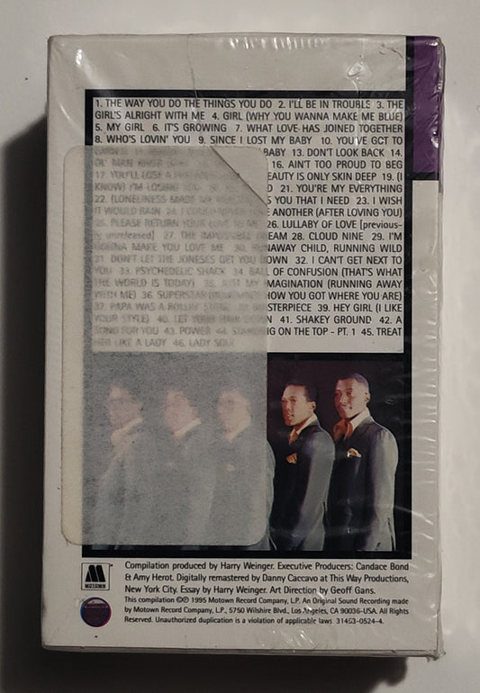 Temptations - "Anthology Series" - CASSETTE TAPE (2x) M/M (Sealed)