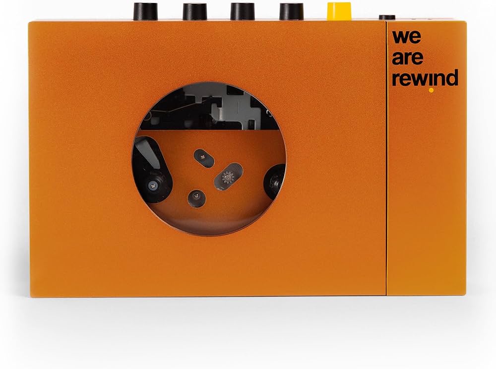 We Are Rewind Cassette Tape Player (*Includes Service Plan and Free Shipping; Please Allow Up To 2 Weeks For Shipping)