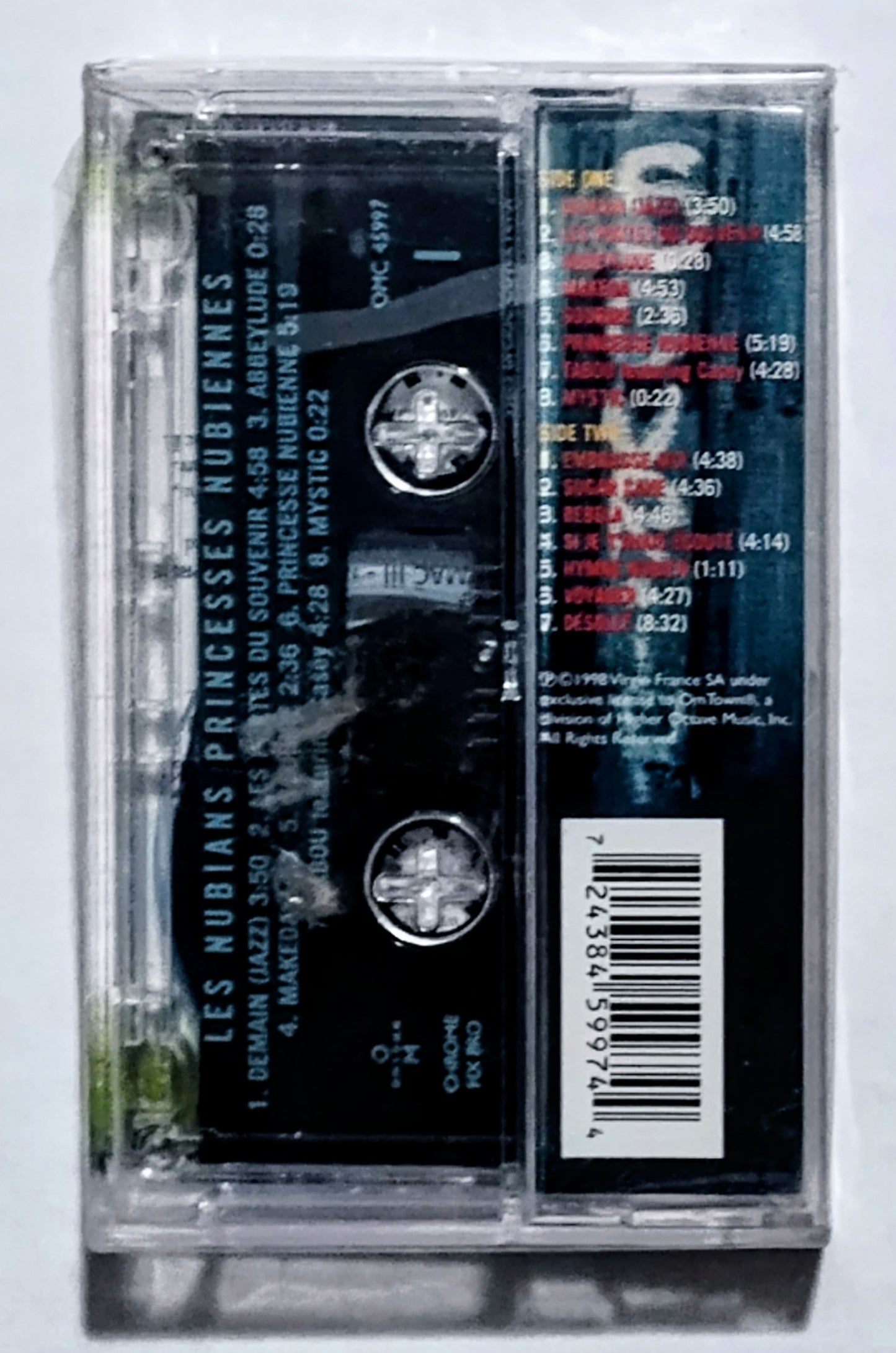 Les Nubians - “Princesses Nubiennes” - CASSETTE TAPE NM/M (Sealed with hype sticker; loose seal along top)