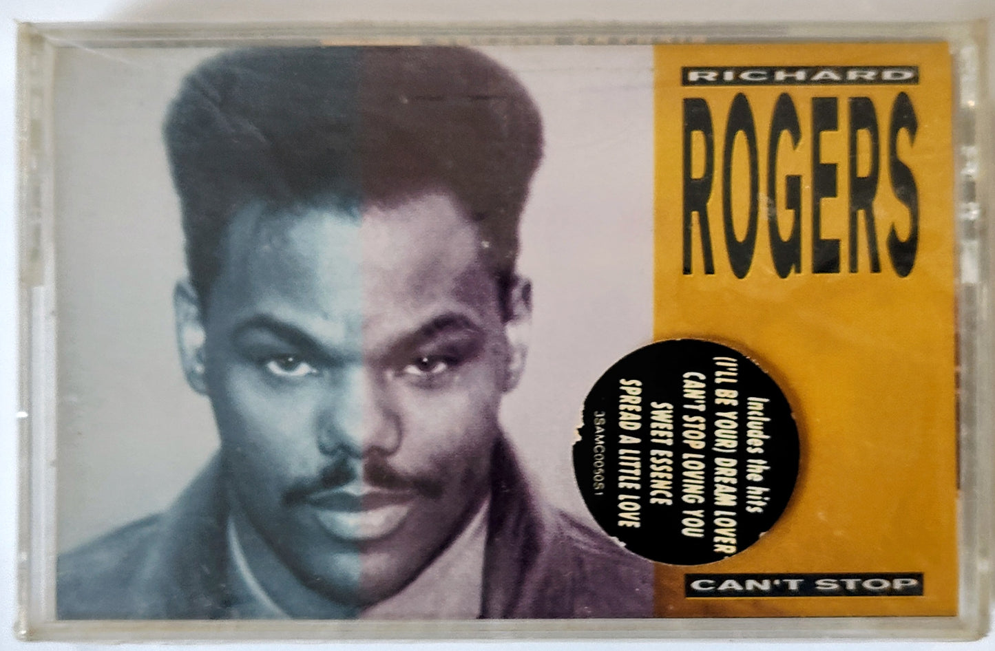 Richard Rogers - “Can’t Stop” - CASSETTE TAPE NM/M (Sealed; possibly lightstruck)