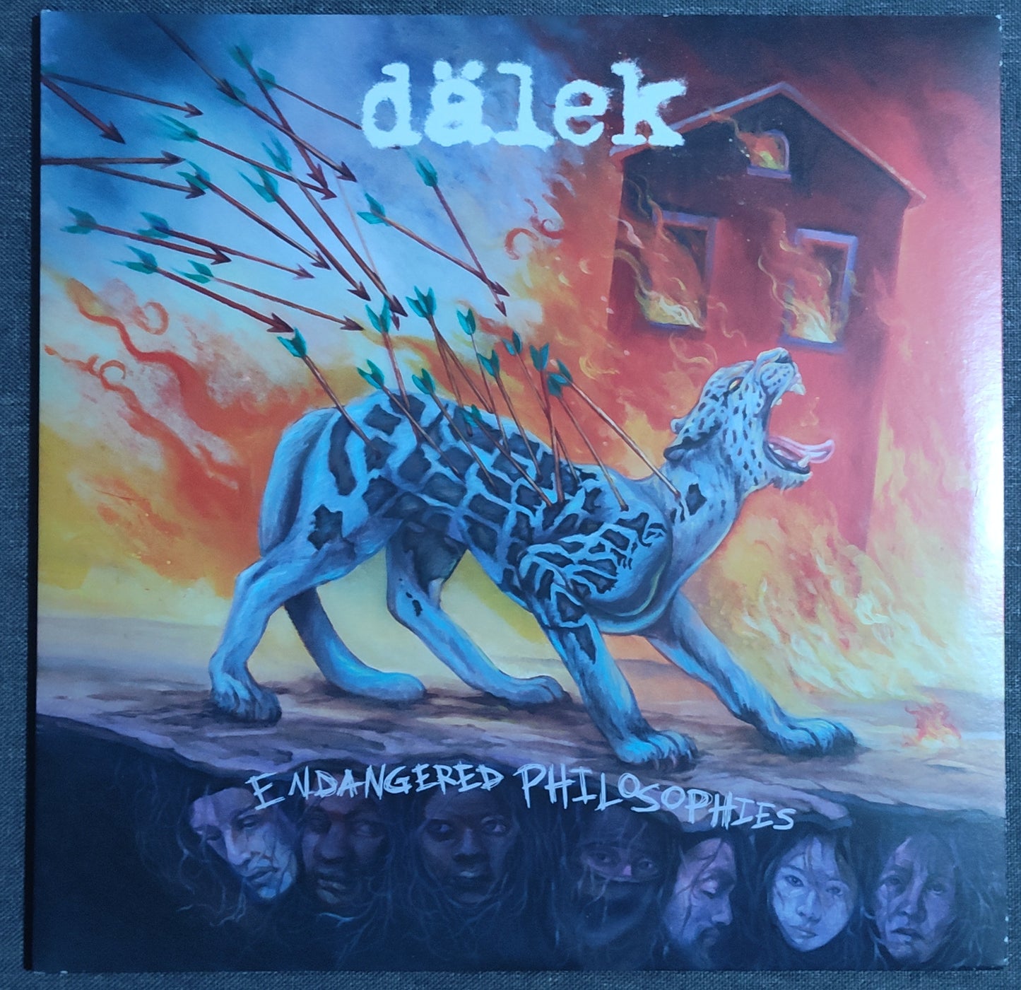 dälek - "Endangered Philosophies" - VINYL RECORD VG+/NM