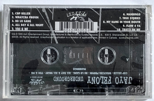 Jayo Felony - “Underground” - CASSETTE TAPE M/M (Sealed)